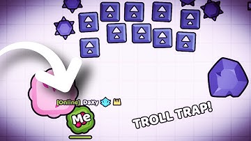 I BUILT A TROLL TRAP! Funny Moments | Sploop.io