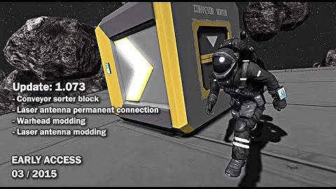 Space Engineers - Update 01.073: Conveyor sorter block