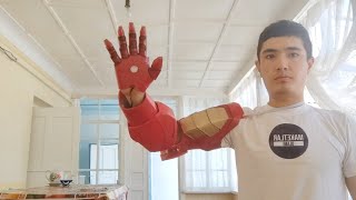 temir odam qo&#39;l qismi// железный человек руками для макеты ironman hand model