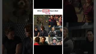 Marvel Duos Battle 🆚 Who Wins? #marvel #avengers #thor #marveldebate #shortvideo #drstrange #loki