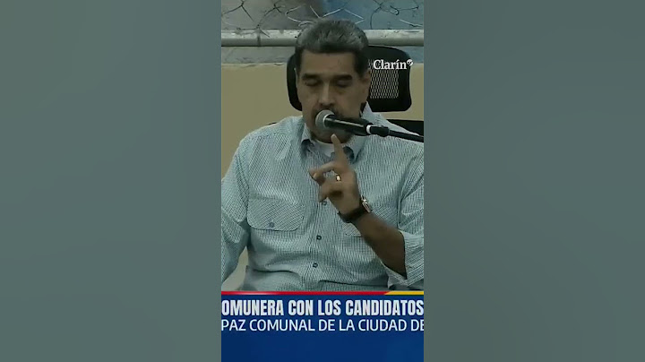 Nicolás Maduro llamó "viejito" a Edmundo González Urrutia y le hizo una advertencia