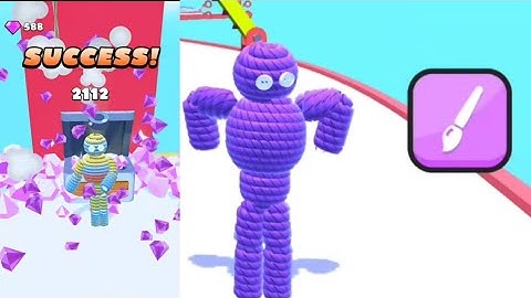 Rope Man Run All Levels Gameplay Android,IOS Levels 106 - 111