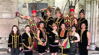 Traditional Borneo Dances by Kulintangan Group Sabahan Abroad UK for Commonwealth Family Day 2019