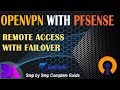 Setup Multi WAN OpenVPN on pfSense : Failover - No Worries At All