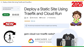 Deploy a Static Site Using Traefik and Cloud Run