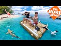 I Built a BUDGET RAFT from Home Depot to Catch Bull Sharks!?