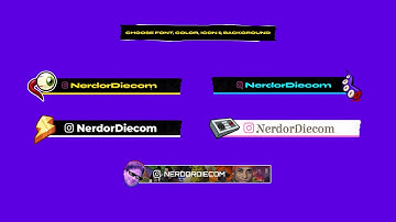 Free Social Media Widget for Streamers