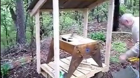 The Bee Chronicles S2:E2 Installing the bees into the top bar hive