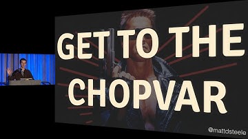 GET TO THE CHOPVAR - Writing an ArnoldC to JavaScript compiler in JavaScript - Matt Steele