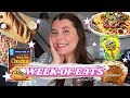 WHAT I EAT IN A WEEK | easy, quick, and uninspired! (NO DIETS/FADS)