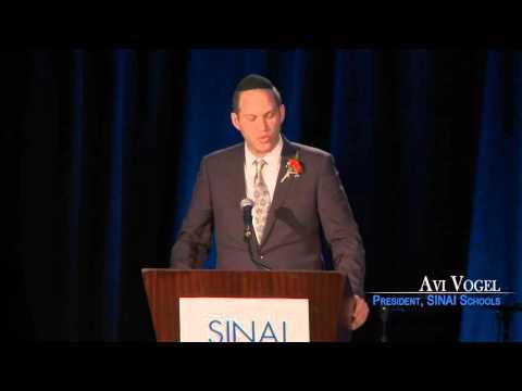 Avi Vogel, President of SINAI Schools, Closing Remarks-SINAI Dinner 2016