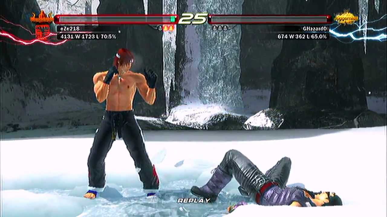 Tekken 6 : eZe218 (Hwoarang) v. GHazard0 (Lars)