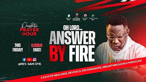 Breaking Free From Generational Limitation & Barrier | Prophetic Prayer Hour |Rev Sam Oye [DAY 1410]