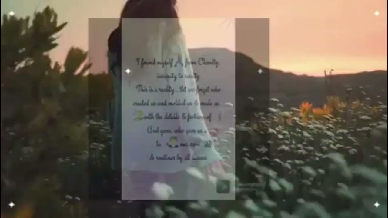 Don't Give Up Poem By Lamyaa Lyrics Poem|Don't Give Up |Lamyaa Hanchaoui|recited by Rubab Shah #poem #cover