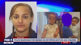 Police searching for missing mother and children