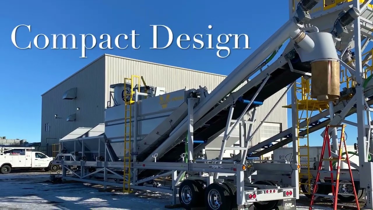 Versamix VM-800 Portable Concrete Batch Plant