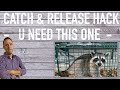 #1 safe way to release a raccoon or groundhog from a cage| Release animal from cage safely