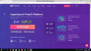 Hyperquant Anasayfa Ve Proje İncelemesi