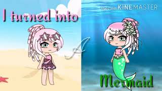 I turned into a mermaid || Gacha Club Original ♡|| Gacha Club Mini Movie
