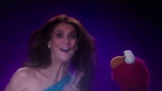 Sesame Street: Samantha Harris and Elmo  Reporter