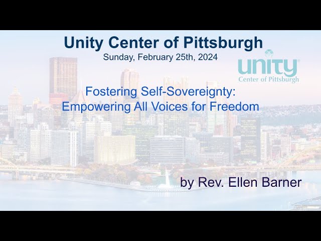 Replay: Fostering Self-Sovereignty: Empowering ALL Voices for Freedom