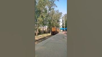 SINGLE DIESEL ALCO WDM 3A LDH SHED AT FULL SPEED • #trending #viral #subscribe #shorts