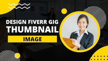 How to Design Fiverr Gig Image Thumbnail In Canva | Best Tutorial for Fiverr Gig Thumbnail