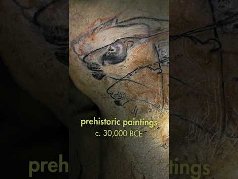 A lion-filled #prehistoric #cave at #chauvet - #cats #arthistory