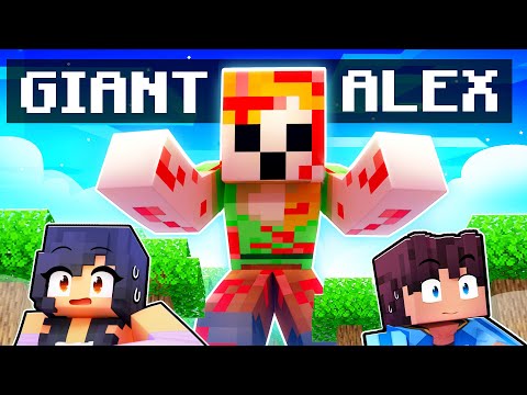 Escape From GIANT ALEX In Minecraft!