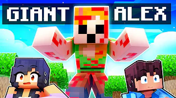 Escape From GIANT ALEX In Minecraft!