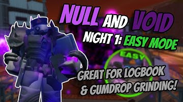 Night 1 SOLO Easy Mode Strategy! (Super Easy)  - TDS Null and Void Event