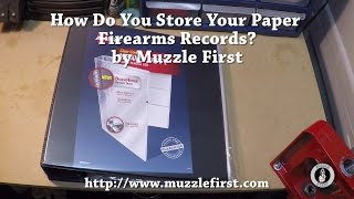 How To Store Your Firearms Records