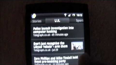 Official 2.3.3 for X10 - New Apps and Effect