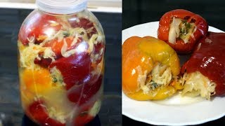 КВАШЕНИЙ ПЕРЕЦЬ ФАРШИРОВАНИЙ КАПУСТОЮ. КВАШЕНЫЙ ПЕРЕЦ ФАРШИРОВАННЫЙ КАПУСТОЙ. ЗДОРОВОЕ ПИТАНИЕ! КВАШЕНИЙ ПЕРЕЦЬ ФАРШИРОВАНИЙ КАПУСТОЮ. КВАШЕНЫЙ ПЕРЕЦ ФАРШИРОВАННЫЙ КАПУСТОЙ. ЗДОРОВОЕ ПИТАНИЕ!