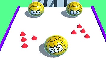 Ball Merge 2048 ! All Levels Gameplay (387-392) android, ios