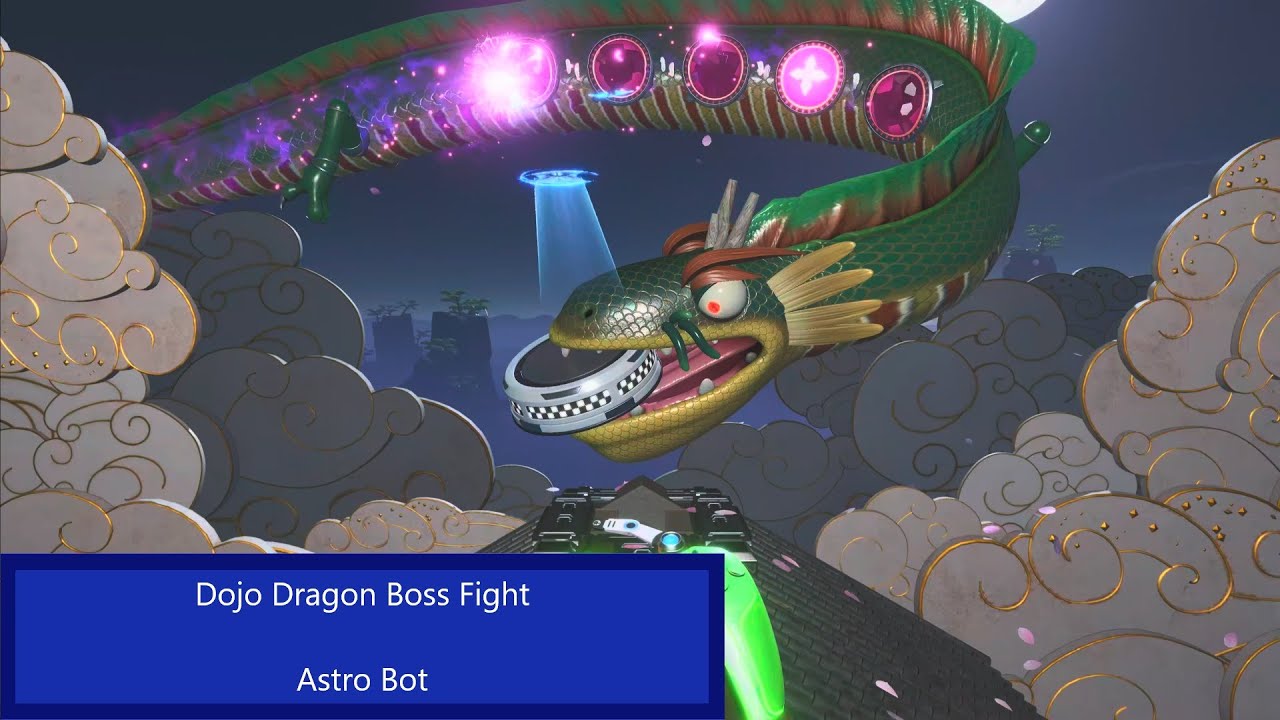 Dojo Dragon Boss Fight - Astro Bot - YouTube