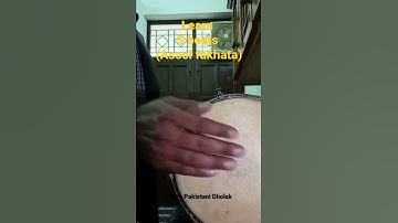 How to play 5 beets on dholak || ASOOL FAKHATA On ( Chalay wale Dholak)