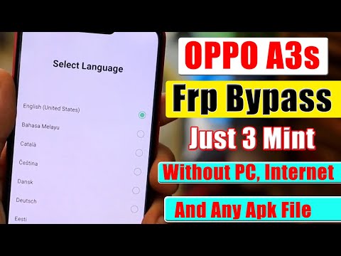 OPPO A3s Frp Bypass | Without PC, Internet | A3s Bypass By EASY FLASHING