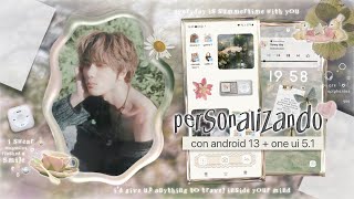 ꔫ    ⌒      ♡⃘  personaliza en samsung (One UI 5.1)  #fairycore  🪷  𓏸   ꒪    ◡̈   by​⁠ @sunrelly screenshot 2