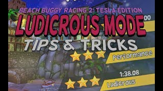 Ludicrous Mode: 3 Star Tips & Tricks | Beach Buggy Racing 2: Tesla Edition screenshot 5