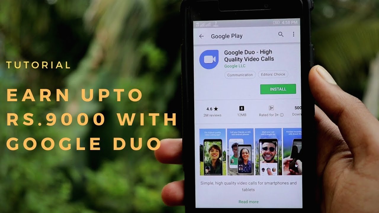 Earn Money With Google Duo
