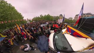 tibetan community in Europe to  protest Xi jiping visit in paris.....free tibet .