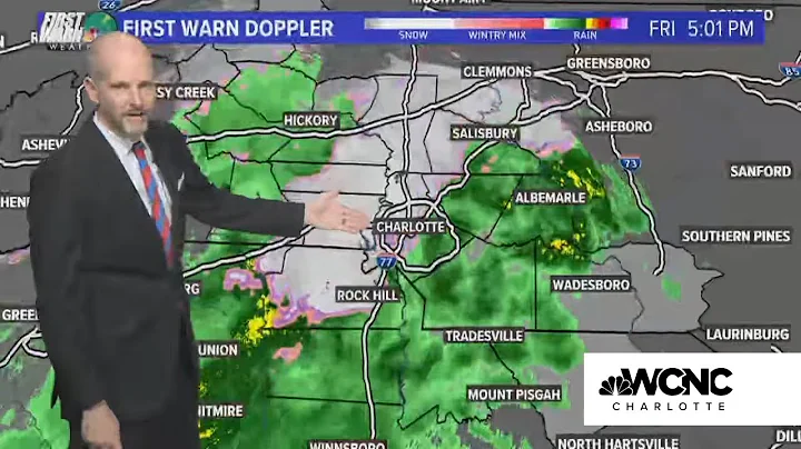 Snowing in the Carolinas: WCNC Charlotte team weather coverage