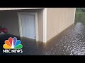 Storm Surge Floods Coastal Mississippi After Tropical Storm Cristobal Makes Landfall | NBC News