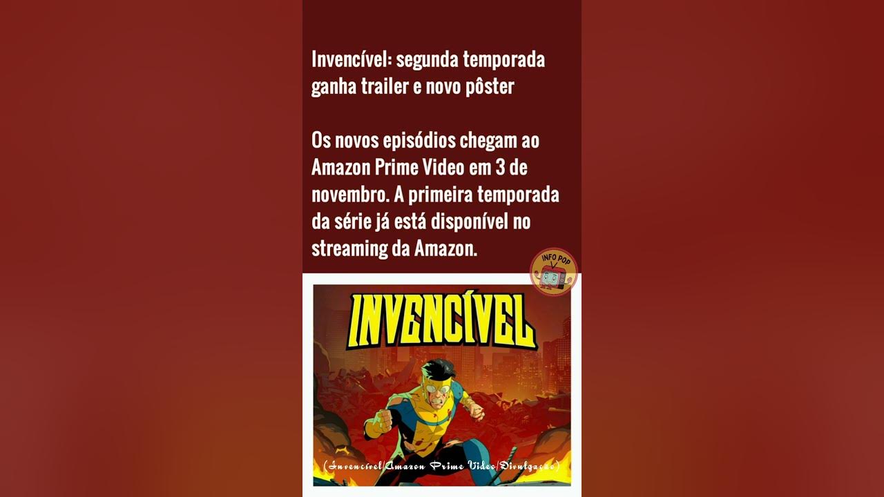 Invencível ganha trailer oficial e previsão de estreia da 2ª temporada