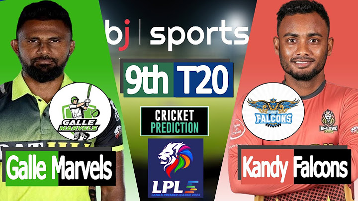 LPL 2024 | Galle Marvels vs Kandy Falcons 9th Match Prediction | Live cricket match today |