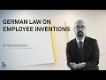 IP Quick Tip: The German Law on Employee Inventions (2020)