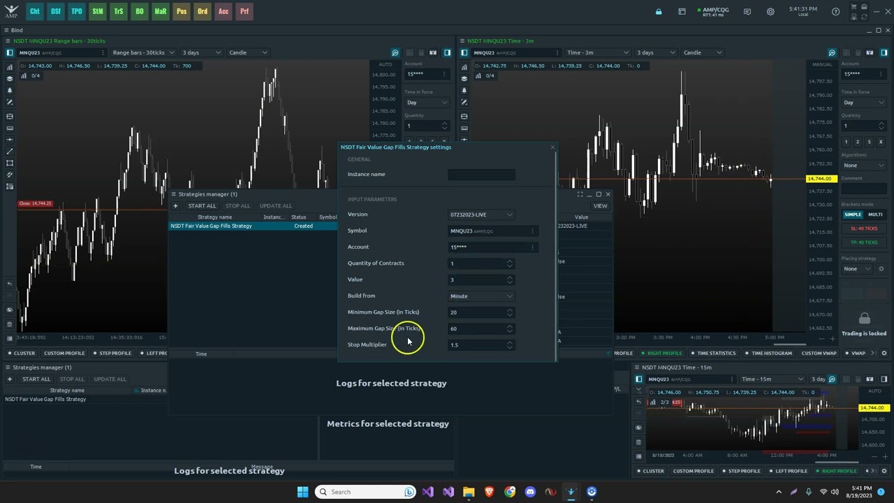 Adding Custom Automated Strategy to Quantower