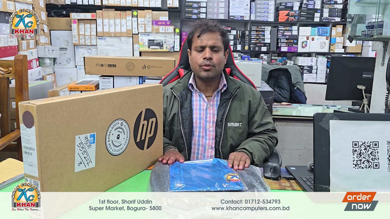 Video Editing & Freelancing Laptop Hp 120U Series 1 || Khan Computer 2026
