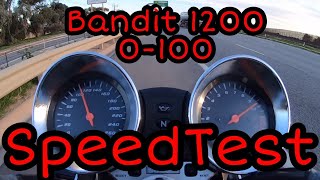 SPEEDTEST (0-100) - 2002 Susuki Bandit GSF1200